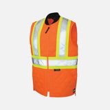 Veste-securite-HV-ToughDuck-SV05-orange-devant