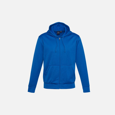 Veste-zippee-homme-Biz-SW308M-royal-devant