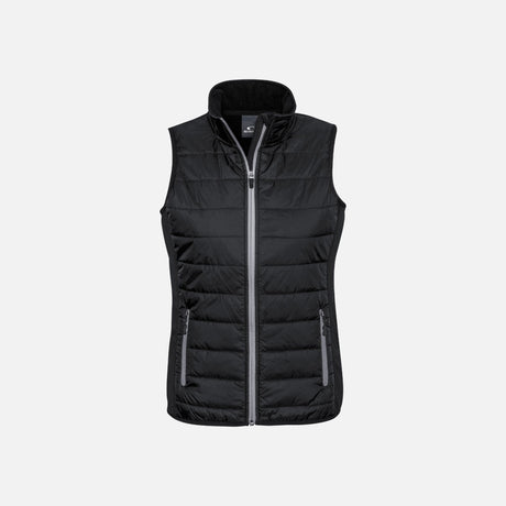 Veste-zippee-sans-manche-femme-Biz-J616L-gris-noir-devant