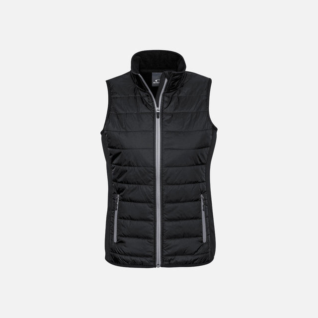 Veste-zippee-sans-manche-femme-Biz-J616L-gris-noir-devant