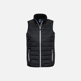 Veste-zippee-sans-manche-homme-Biz-J616M-gris-noir-devant