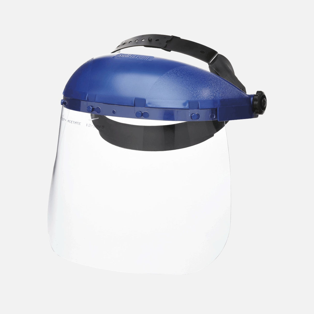 Visière de protection – Acétate clair et ajustement à cliquet