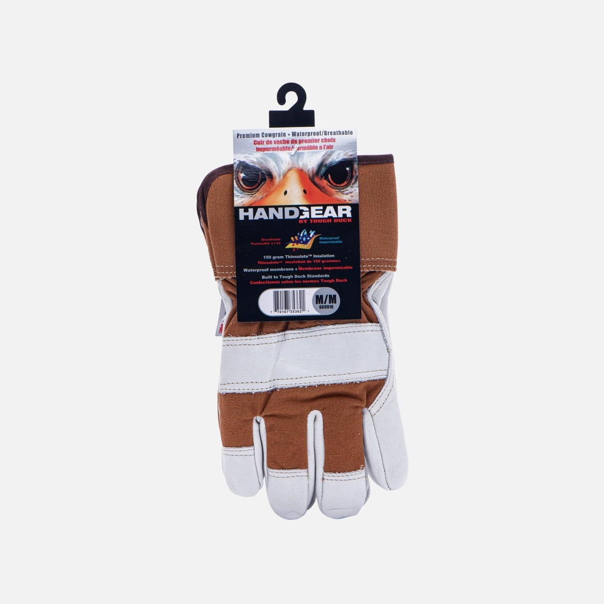 Gants de travail – Cuir refendu et protection renforcée