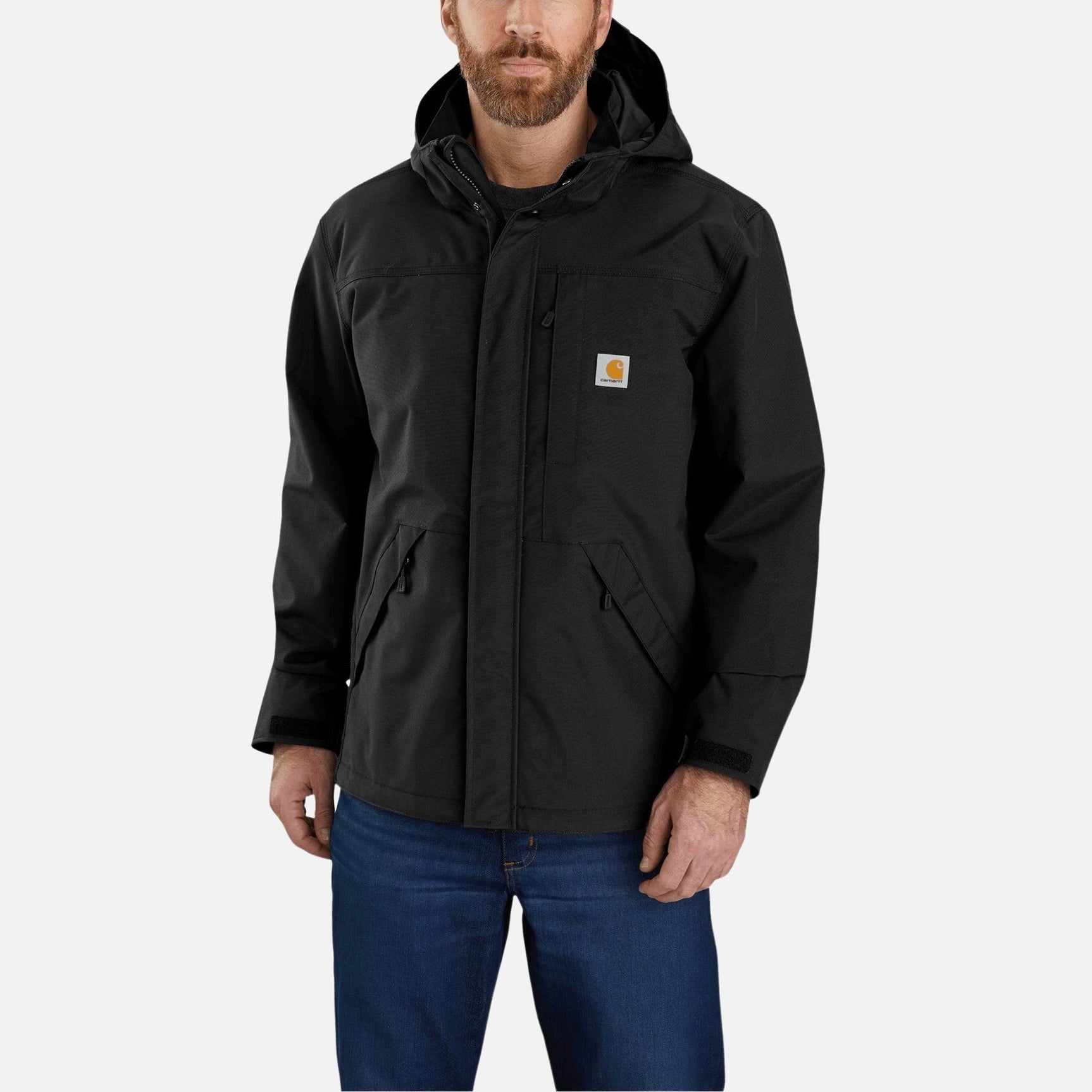 Manteau-imperméable-Carharrt-104670BLK-noir-vidéo