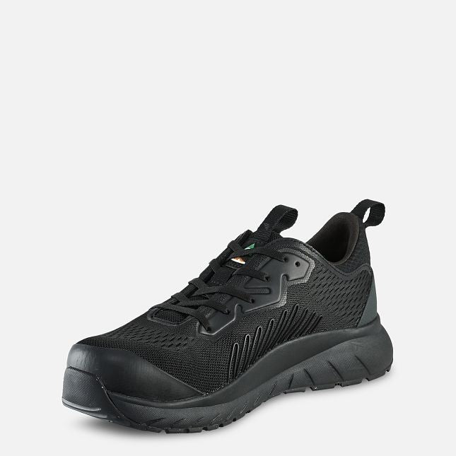 Espadrille-travail-Redwing-2286H-noir-3/4-gauche